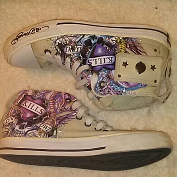 Ed Hardy Shoes - ED HARDY Sneakers Size 8